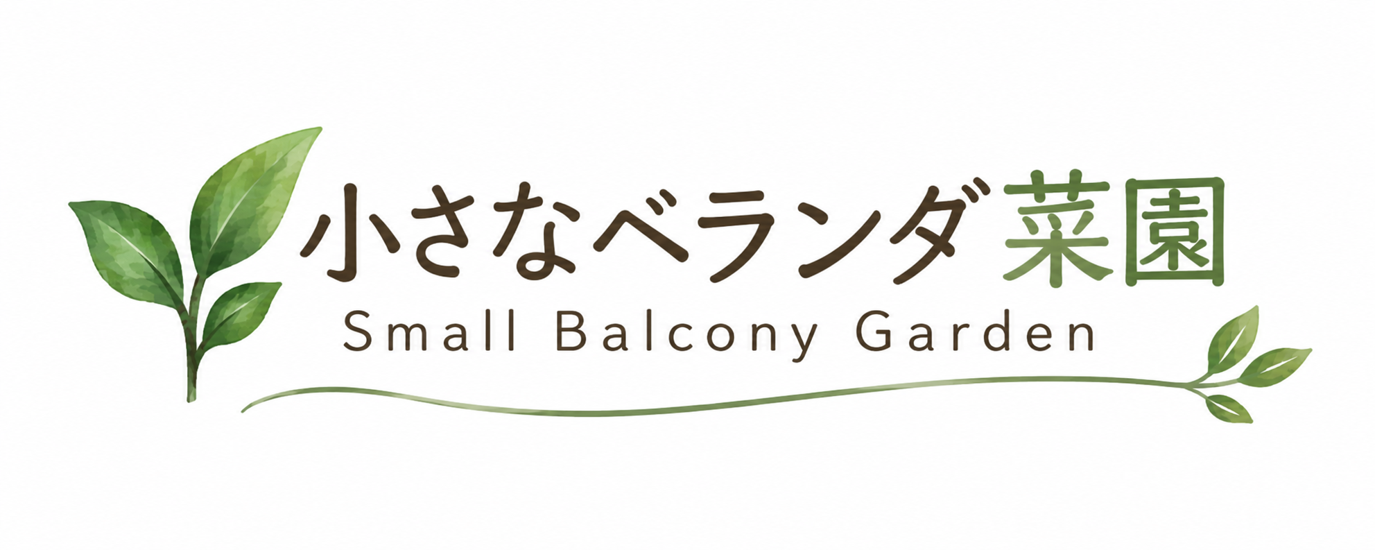 小さなベランダ菜園